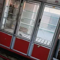 یخجال سوپرمارکت همراه قفسه
