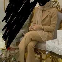 لباس اورال همراه با کت مجلسی مناسب عقد و بله برون