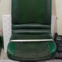 میز فلزی و صندلی چرخدار