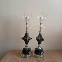 جا شمعی کریستال