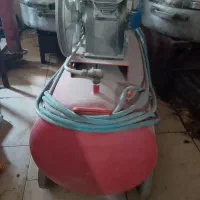 با سلام یک عدد پمپ باد همراه شیلنگ