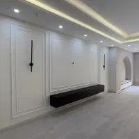 پروفیل قاب بندی گچبری پی‌وی‌سی قرنیز تی وی وال رشت