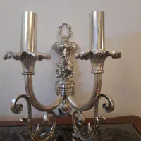 لوستر برنزی دیواری