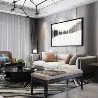 طراحی سه بعدی دکوراسیو کابینت تری دی مکس تریدی 3d