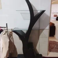 جهیزیه،بوفه طرح درختی مشکی،میز تلویزیون شیشه ای