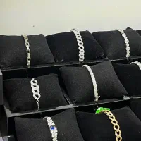 بنگل دست نقره ۹۲۵ عیار