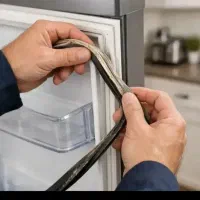 تعمیر و تعویض لاستیک درب یخچال و فریزر در محل