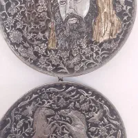 فروش.ظرف مسی قلم زنی.