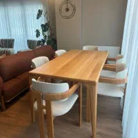 چوب راش روسی میزناهارخوری ۲ ۴ ۶ ۸ ۱۰ ۱۲ نفره