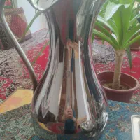 پارچ استیل آینه ای قدیمی