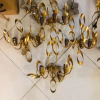 لوستر دیواری آبکاری شده و آباژور