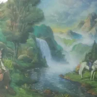 تابلو سه بودی منظره