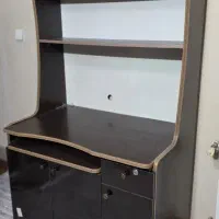 میز تحریر میز کار کتابخانه دار میزکامپیوتر رایانه