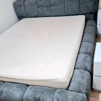 تخت خواب دو نفره تدی با تشک رویال