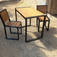 میز نیمکت صندلی مدرن باغی رستورانی ضدآب