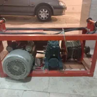 بالابر.فن ۳فاز.قیچی آهن بر.پایه دریل