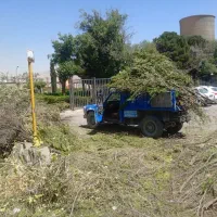 حمل نخاله با نیسان کمپرسی
