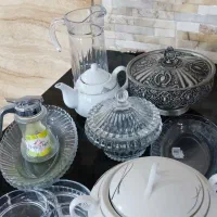 تعدادی ظروف و وسیله برقی نو