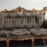 مبل نه نفری چوب اصل بدون عسلی ده میلیون