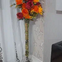 دو عدد گل و یک دسته گل