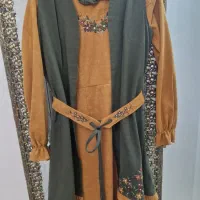 لباس دخترانه دو تیکه رنگی
