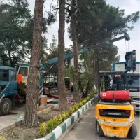 جرثقیل دکل بلند۷تن تا۲۵تن|خدمات حمل و نقل|تهران, کوی بیمه|دیوار