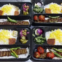 کترینگ آراکس تهیه و توزیع غذا مطبخ باغ تالار سالن