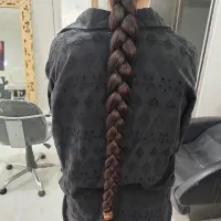 فروش مو بدون رنگ شدگی و سالم ۵۰سانت