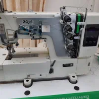 چرخ خیاطی می‌میاندوز زوجی با وسایل در حد نو