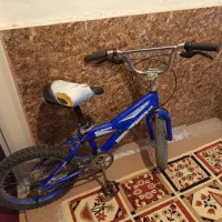 دوچرخه سایز 16 آبی خوشگل