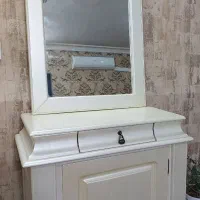 آینه کنسول چوبی