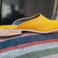 نعلین چرم طبیعی