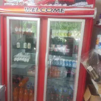 یخچال ایستاده دو دور سوپرمارکت
