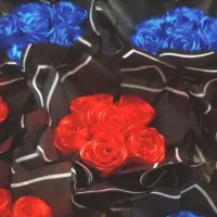 دسته گل روبانی آماده