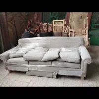 مبل کلاسیک راحتی نو نیم ست