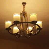 لوستر ۶ شعله کلاسیک