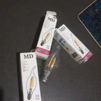 لامپ لوستر زرد۶وات