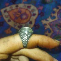 انگشتر نقره عقیق  و انگشتر در نجف