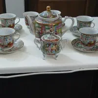 تنگ شاه عباسی تنگ قلیان چینی جات مرغی،عتیقه قدیم
