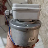 الکتروموتور تک فاز گیربکس‌دار دمنده
