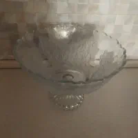 میوه خوری پایه دار شیشه ای