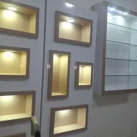 دکور های گلس، دکور مغازه