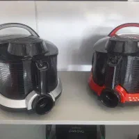 جارو برقی دوو اسپیرال قرمز مشکی و نقره ای مشکی