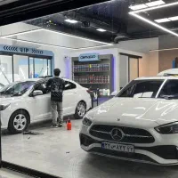 نیازمند نصاب حرفه ای شیشه دودی در مجموعه خودرویی