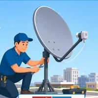 نصاب انتن نصب وتنظیم انواع گیرنده دیجیتال