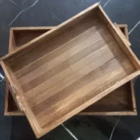 سینی چوبی در۲سایز