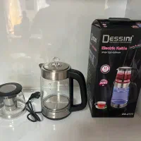 کتری برقی نو استفاده شده به همراه قوری