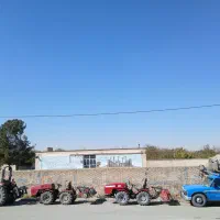 تیلر زنی و شخم زنی با تراکتور و تیلرو کود حیوانی