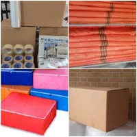 ارسال کارتن اسباب‌کشی ضربگیر حبابی روزنامه سلفون