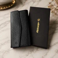 کیف پول زنانه نوین چرم کاملا نو با کارتونخودش